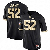 Army Black Knights 52 Spencer Welton Black College Football Jersey Dzhi,baseball caps,new era cap wholesale,wholesale hats